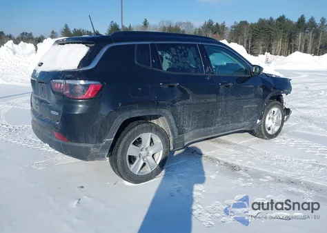 2022 Jeep Compass Latitude 4X4 из США, поврежденный, VIN 3C4NJDBB7NT198904